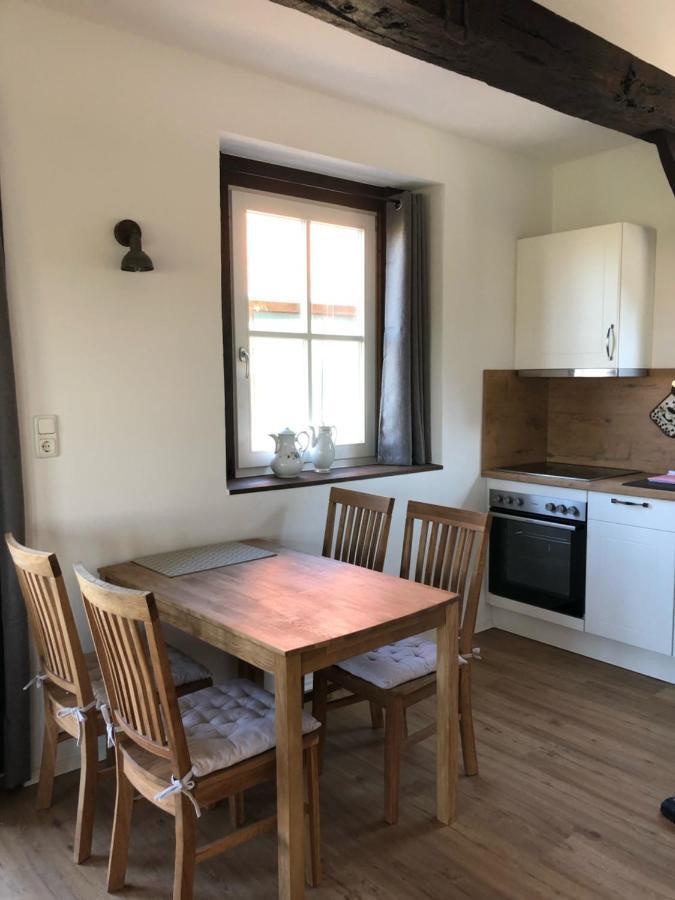 Appartement Altes Backhaus Bauernhof Vogel à Rohrsen Extérieur photo