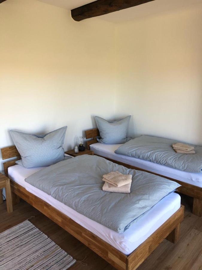 Appartement Altes Backhaus Bauernhof Vogel à Rohrsen Extérieur photo