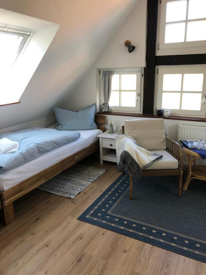 Appartement Altes Backhaus Bauernhof Vogel à Rohrsen Extérieur photo