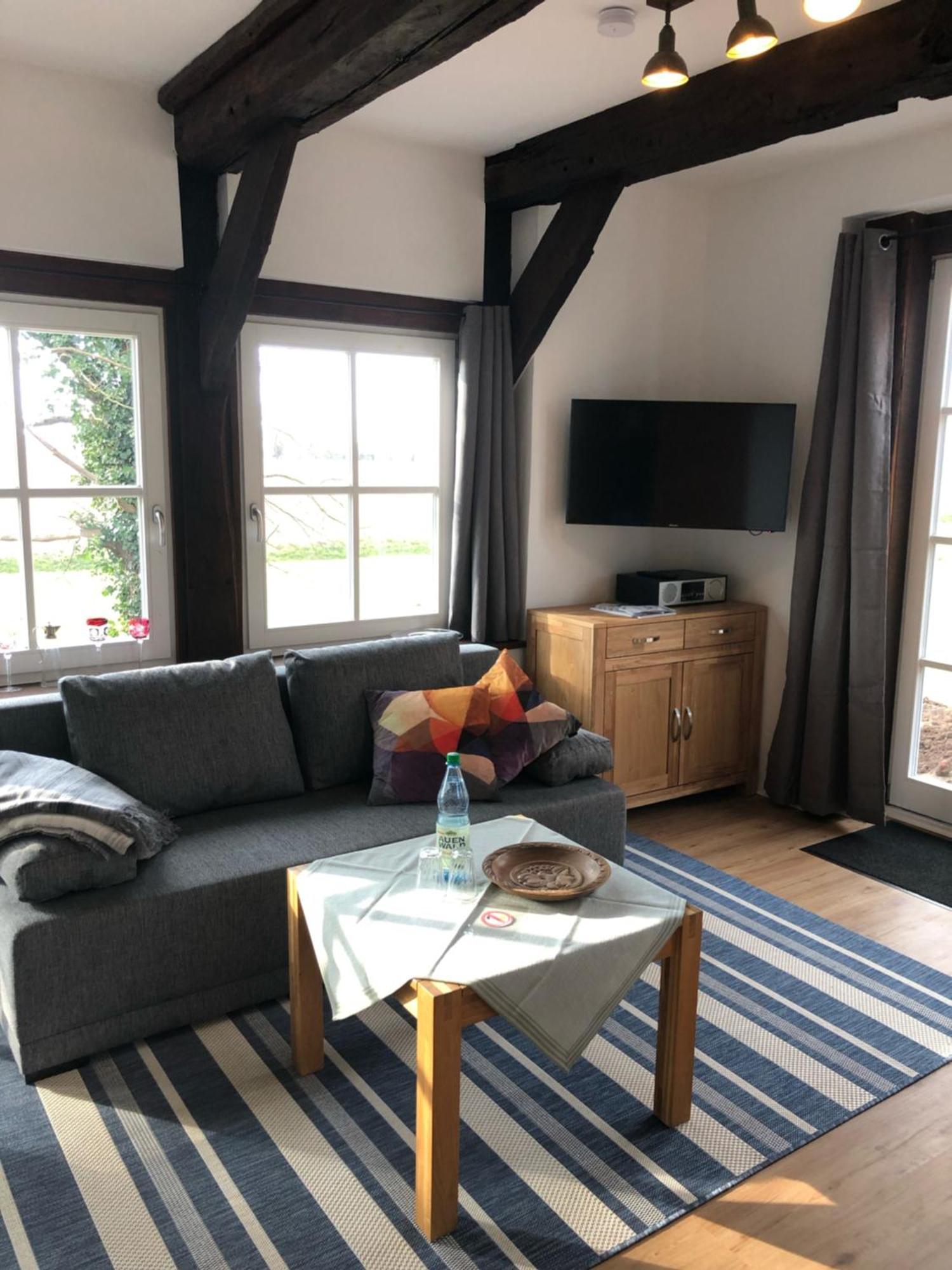 Appartement Altes Backhaus Bauernhof Vogel à Rohrsen Extérieur photo