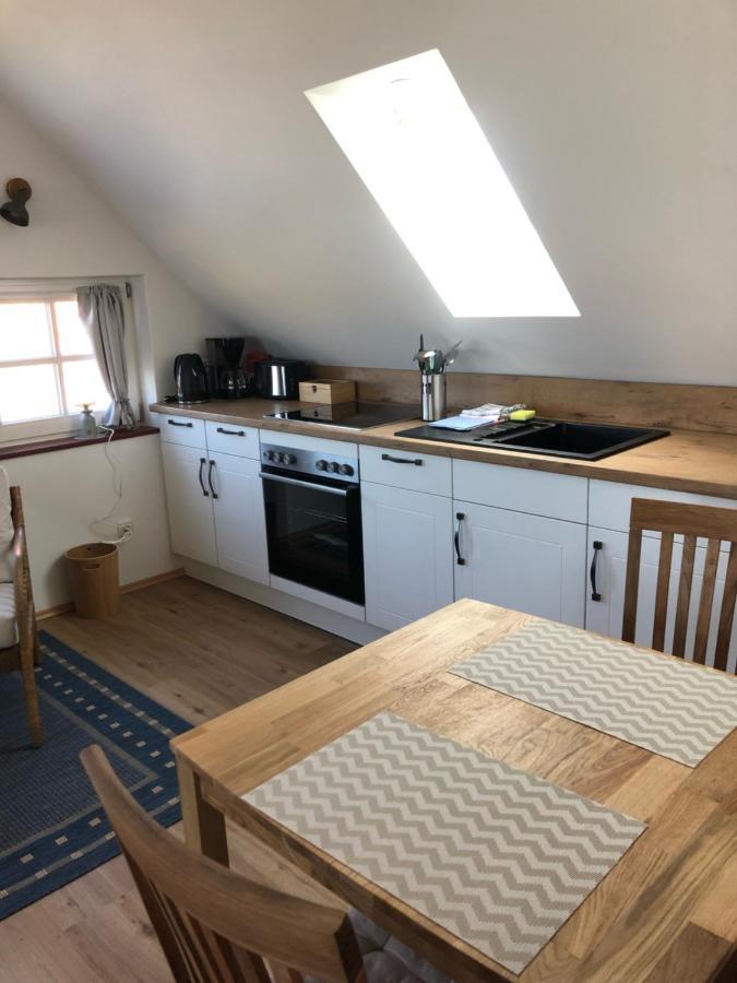Appartement Altes Backhaus Bauernhof Vogel à Rohrsen Extérieur photo