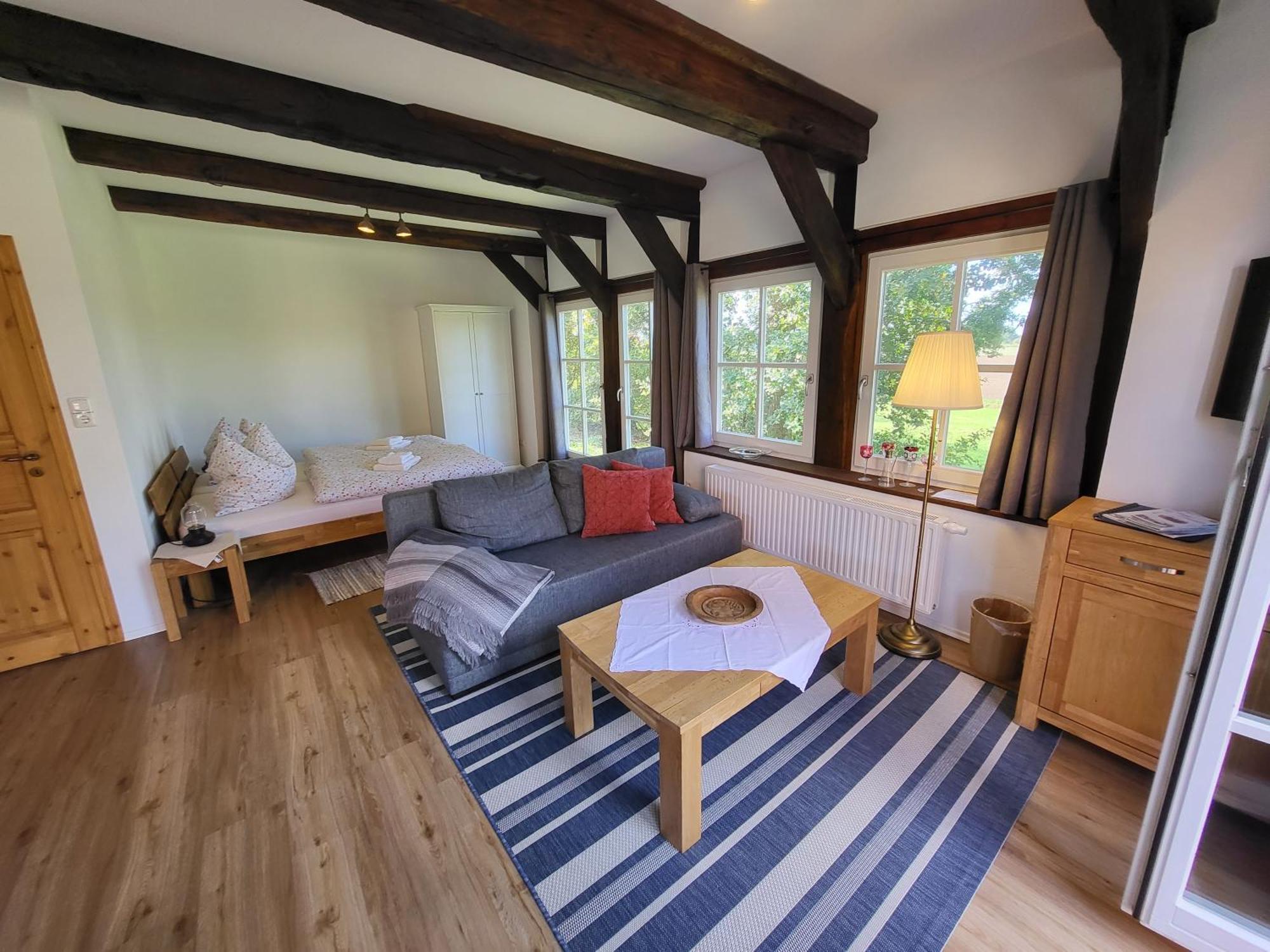 Appartement Altes Backhaus Bauernhof Vogel à Rohrsen Extérieur photo
