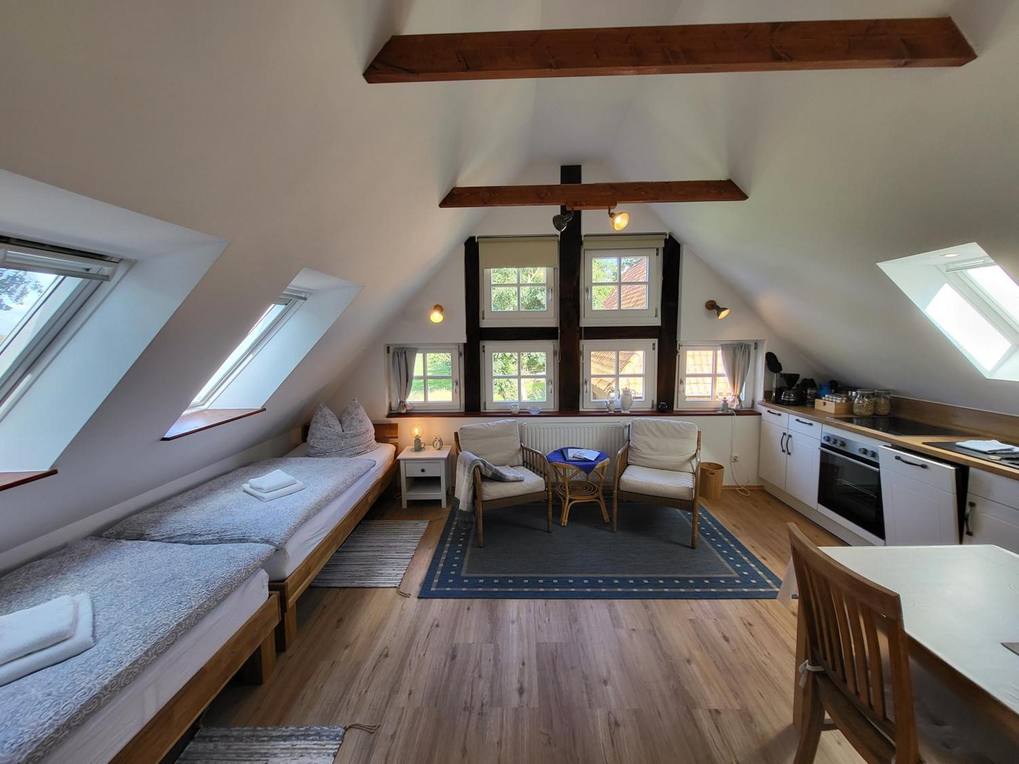 Appartement Altes Backhaus Bauernhof Vogel à Rohrsen Extérieur photo