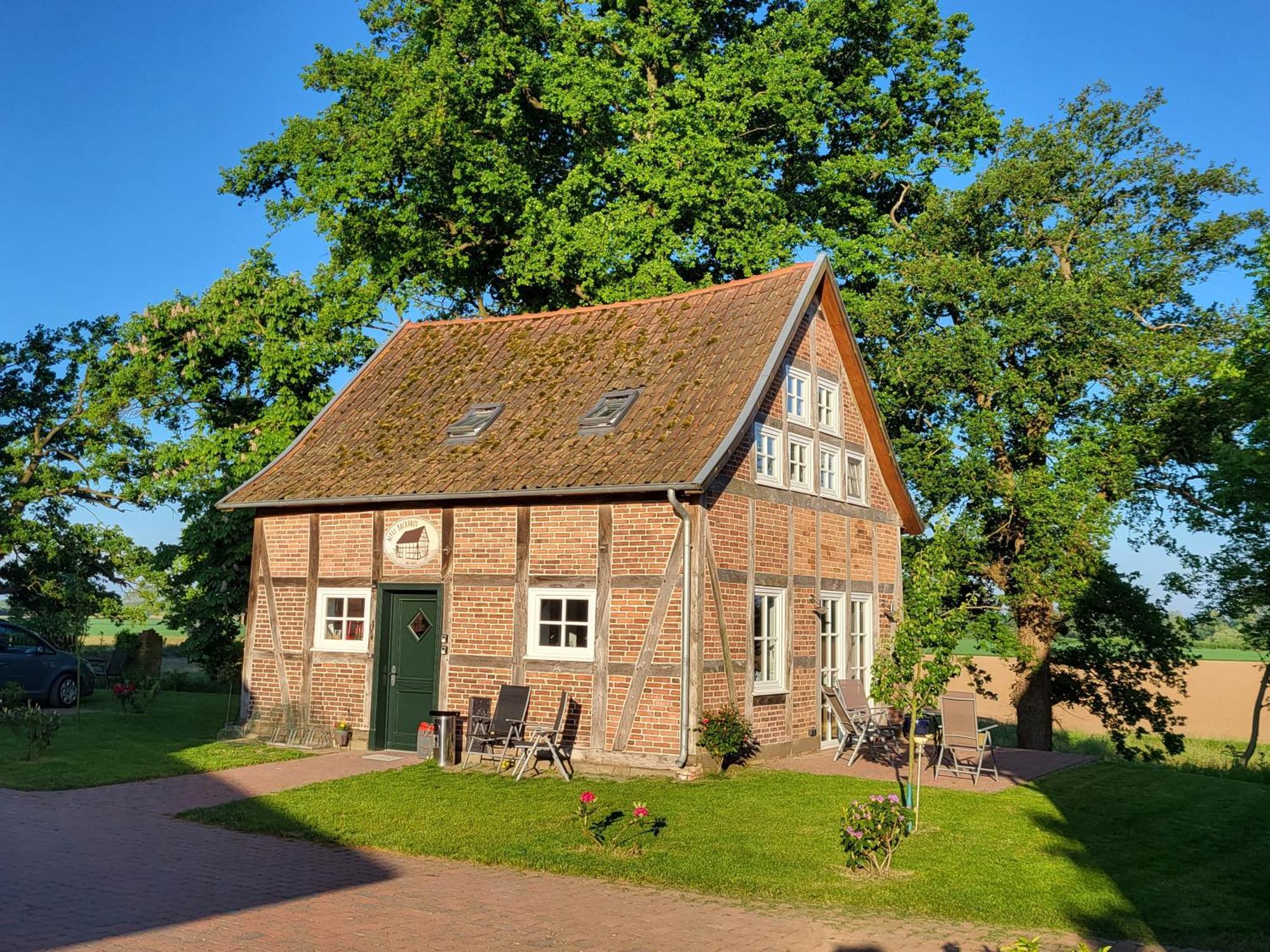 Appartement Altes Backhaus Bauernhof Vogel à Rohrsen Extérieur photo