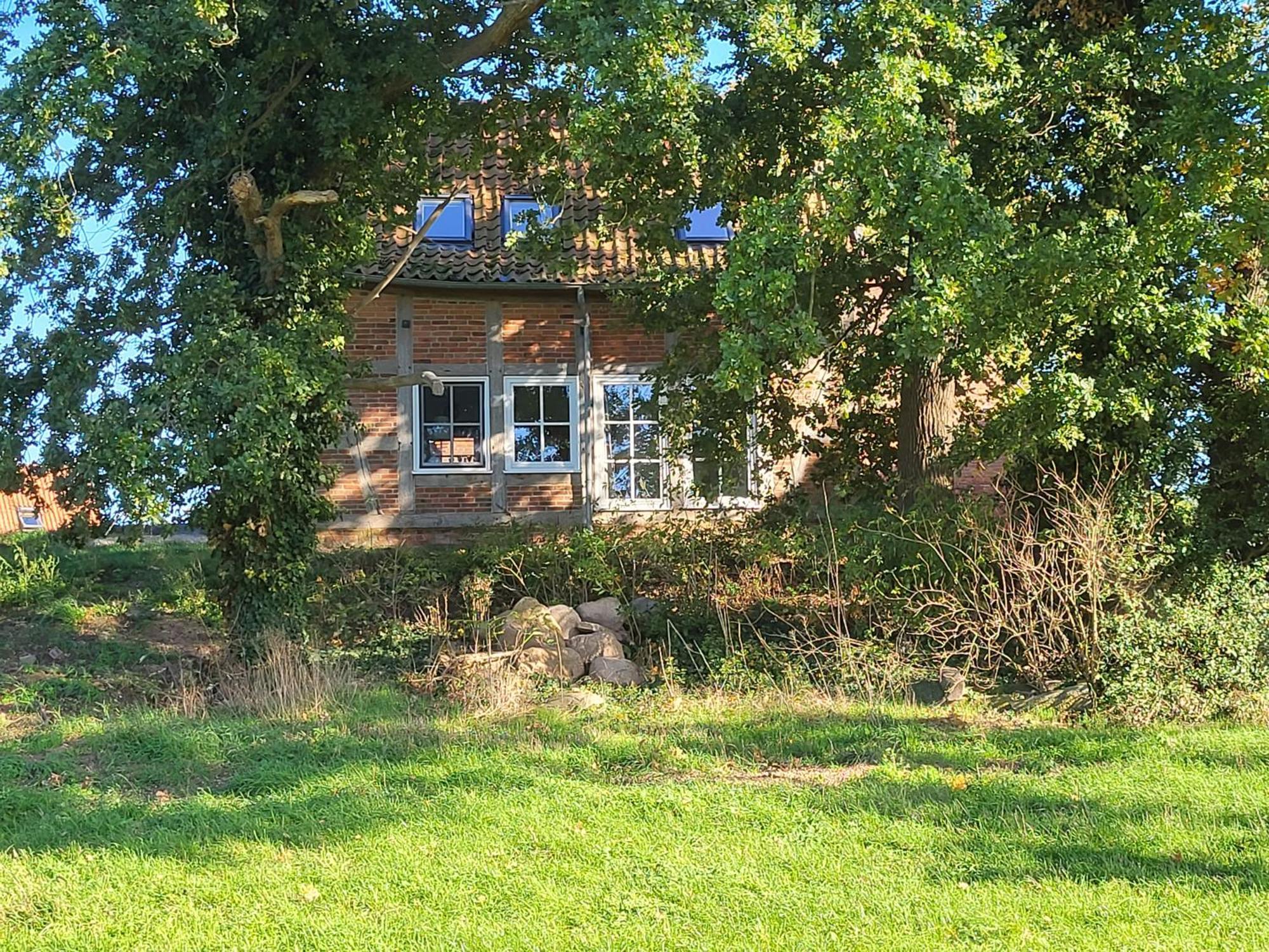 Appartement Altes Backhaus Bauernhof Vogel à Rohrsen Extérieur photo