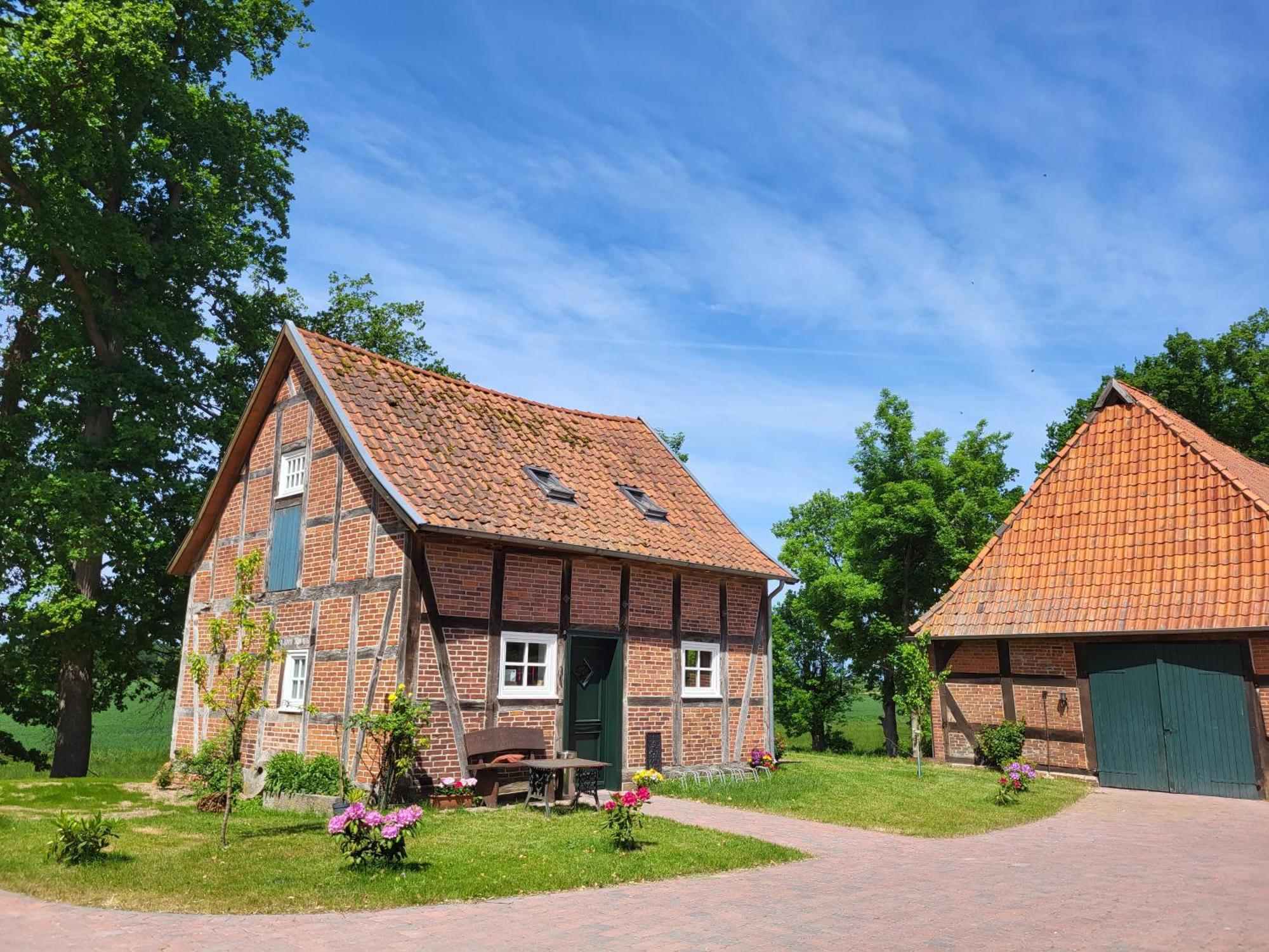 Appartement Altes Backhaus Bauernhof Vogel à Rohrsen Extérieur photo